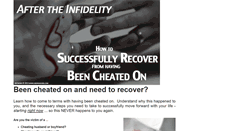 Desktop Screenshot of been-cheated-on.com